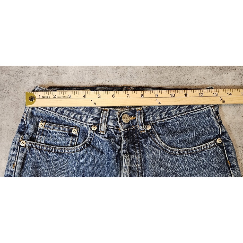 Vintage Banana Republic Women's Button Fly Jeans Size 8 High Waist Slim 25X31 - Picture 3 of 8